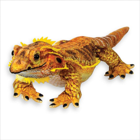 Real Planet™ Yellow Bearded Dragon Realistic Plush Stuffed Animal