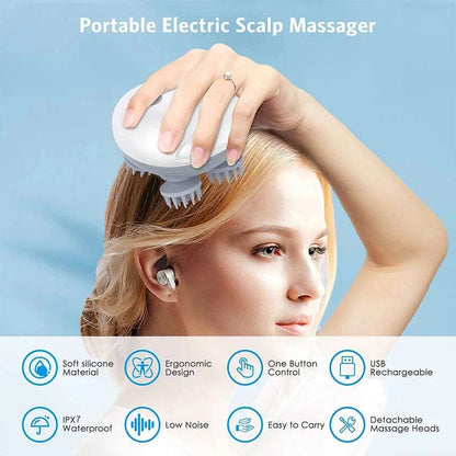 Deep Scalp Massager – Relaxing, Effective Head Cleaning and Massage