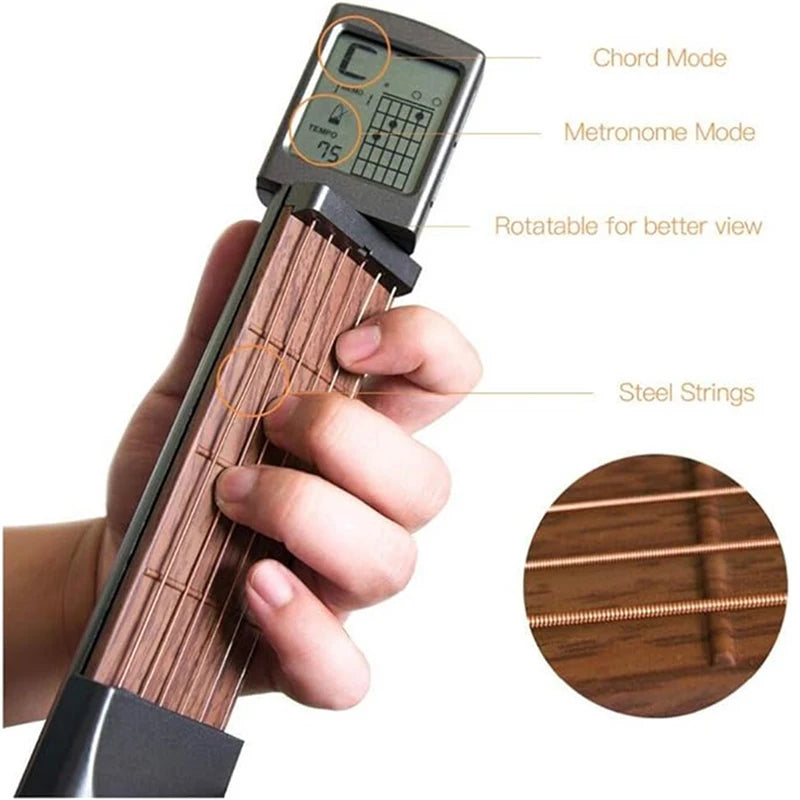 Pocket Guitar Chord Practice Tool,