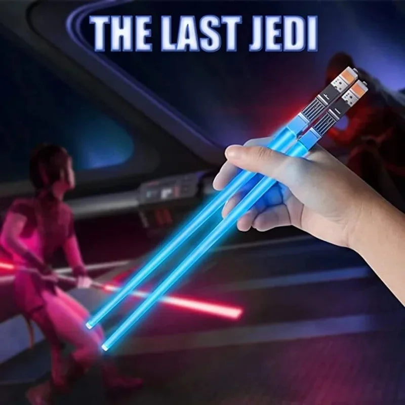 StarWar Theme LED Lightsaber Chopsticks – Reusable, Washable