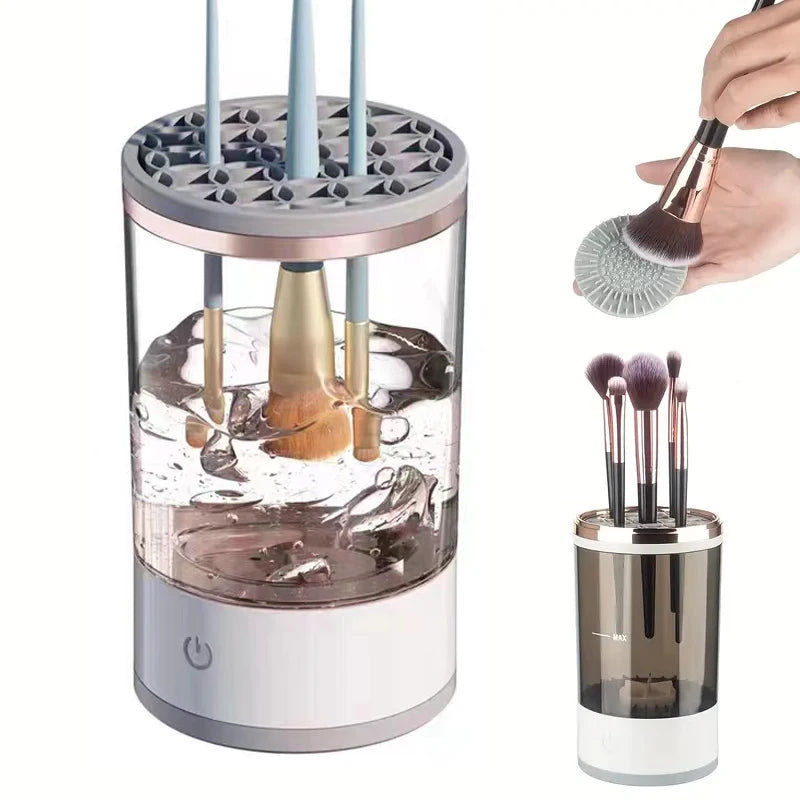 Electric Makeup Brush Cleaner – Fast and Easy Brush Cleansing