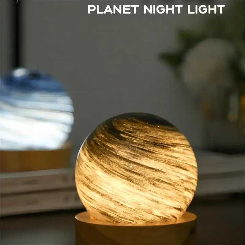 Glowwave 3D Moon Glass Lamp – Decorative and Relaxing Ambient Light