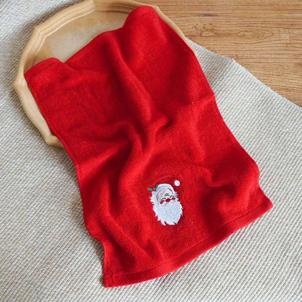 Christmas Cotton Towels (3-Pack) – Soft, Festive, and Perfect for Gifting