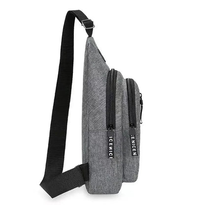 Chest Bag Small Daily One Shoulder Crossbody Bag Unisex Outdoor Sport Messenger Shoulder Bags Mini Simple Sling Bags For Men Hot