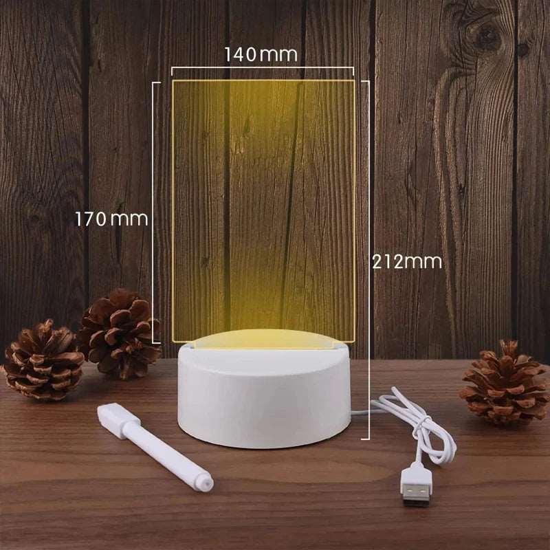 Glowwave Transparent Luminous LED Night Lights