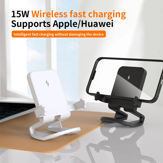 15W Magnetic Wireless Charger & Phone Stand