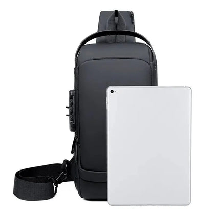 Anti-Theft Shoulder Bag with USB Charging Port – Secure and Stylish