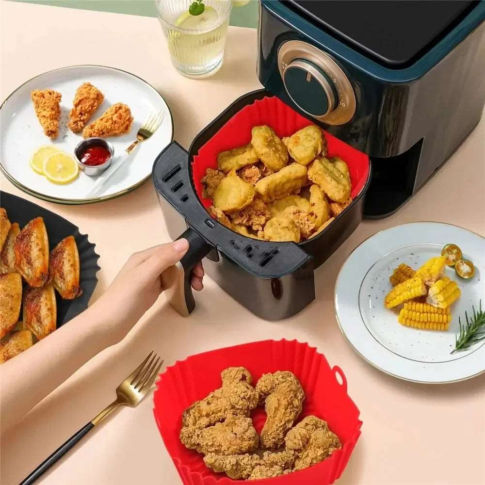 Reusable Air fryer Silicone Pan Liner