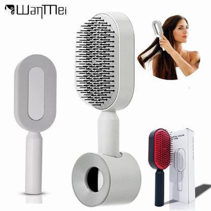 EasyClean Anti-Static Hairbrush – Tangle-Free, Frizz Control for Smooth, Shiny Hair