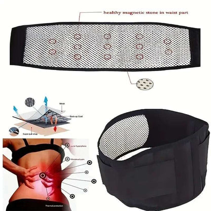 Self-Heating Magnetic Therapy Back Support Belt – Pain Relief & Posture Support