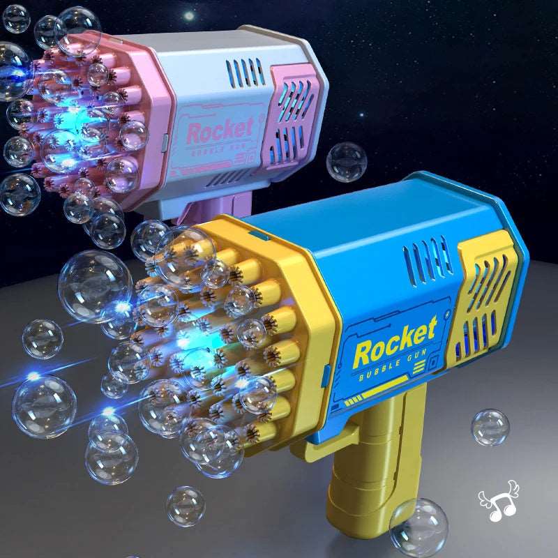 Automatic Bubble Machine Gun – Endless Fun for Kids & Parties