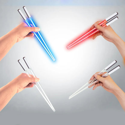 StarWar Theme LED Lightsaber Chopsticks – Reusable, Washable