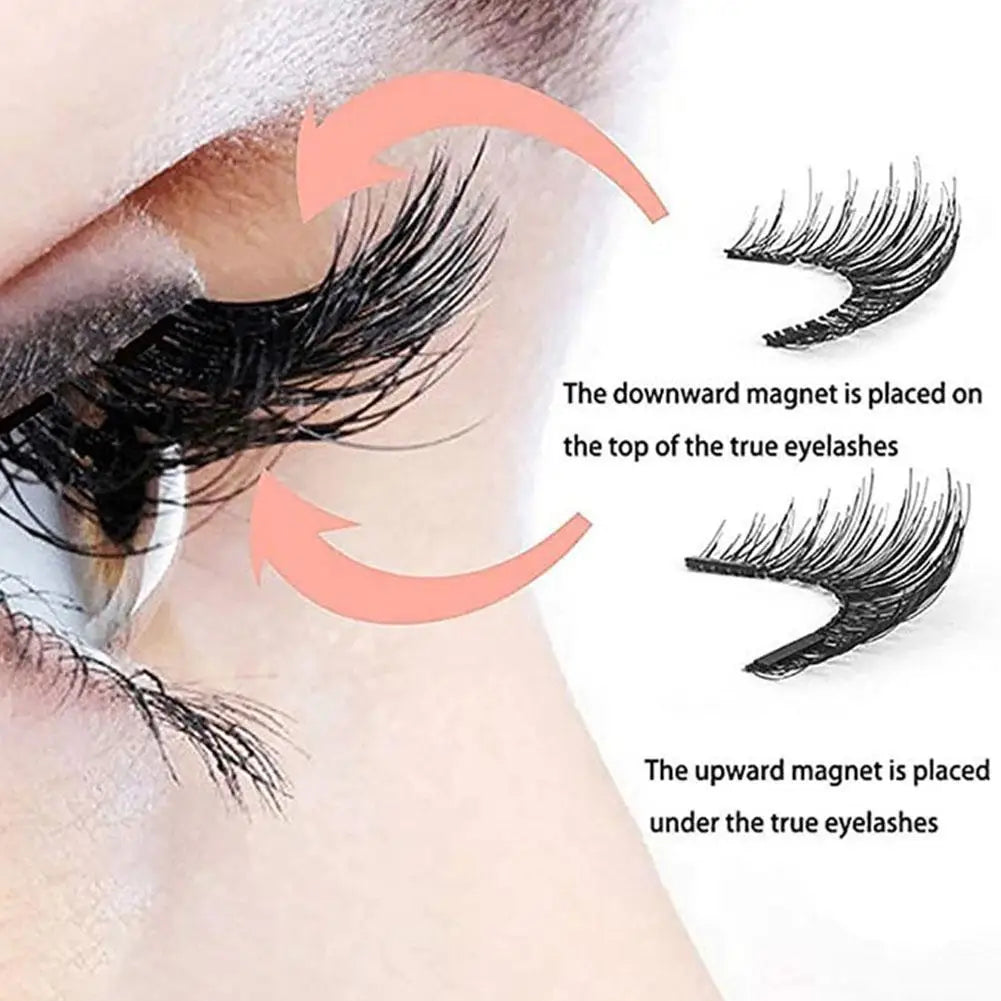 Clip-On Magnetic Mink Eyelash Set